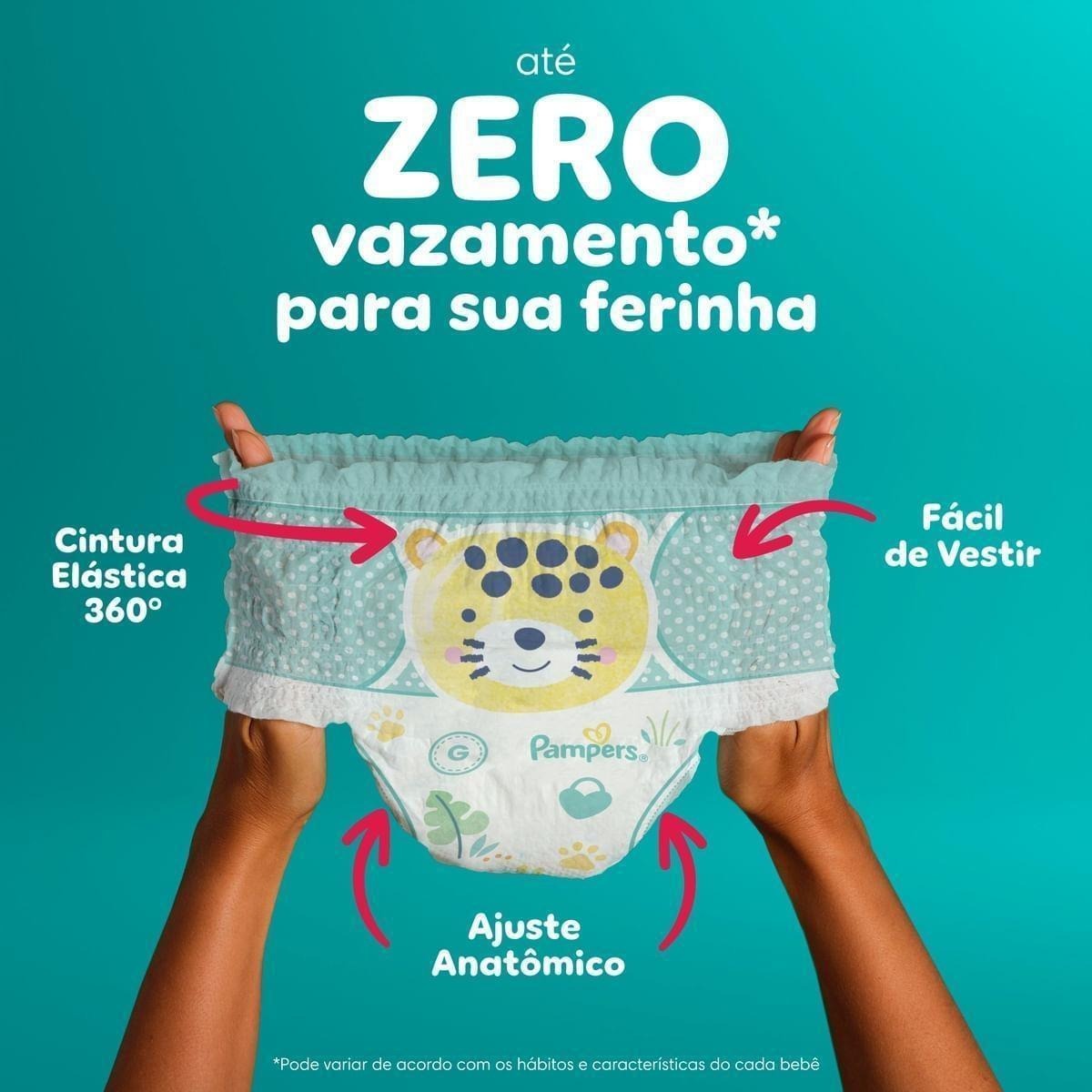 Fralda Pampers Pants Ajuste Total Xxxg 66 Unidades — imagem 2 | Farmácia Resyla
