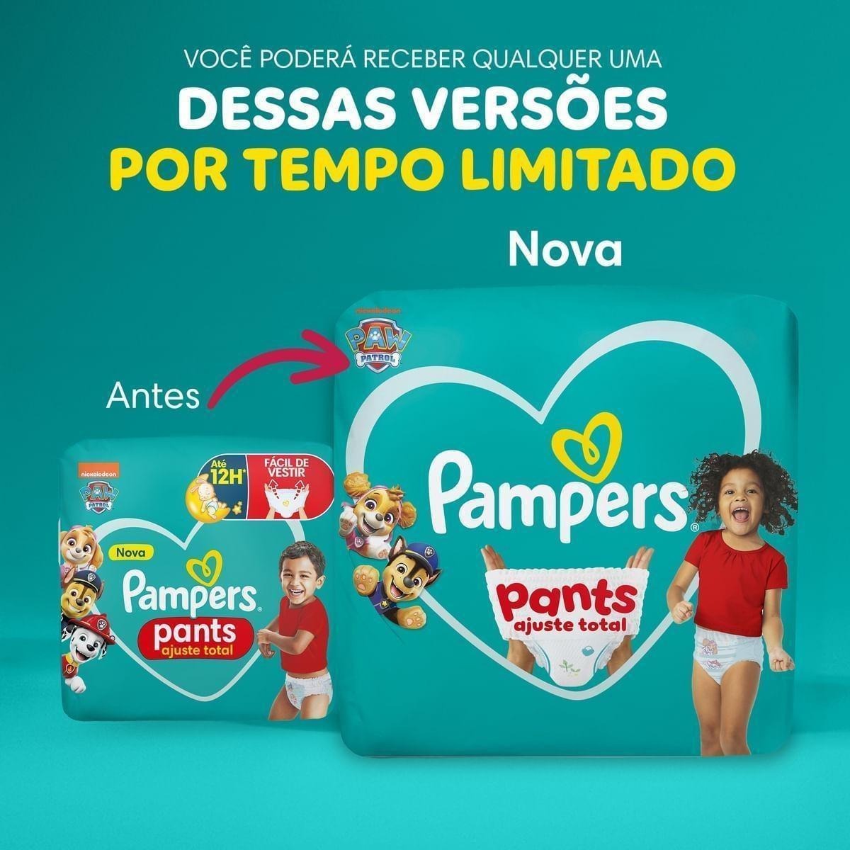 Fralda Pampers Pants Ajuste Total Xxxg 66 Unidades — imagem 4 | Farmácia Resyla