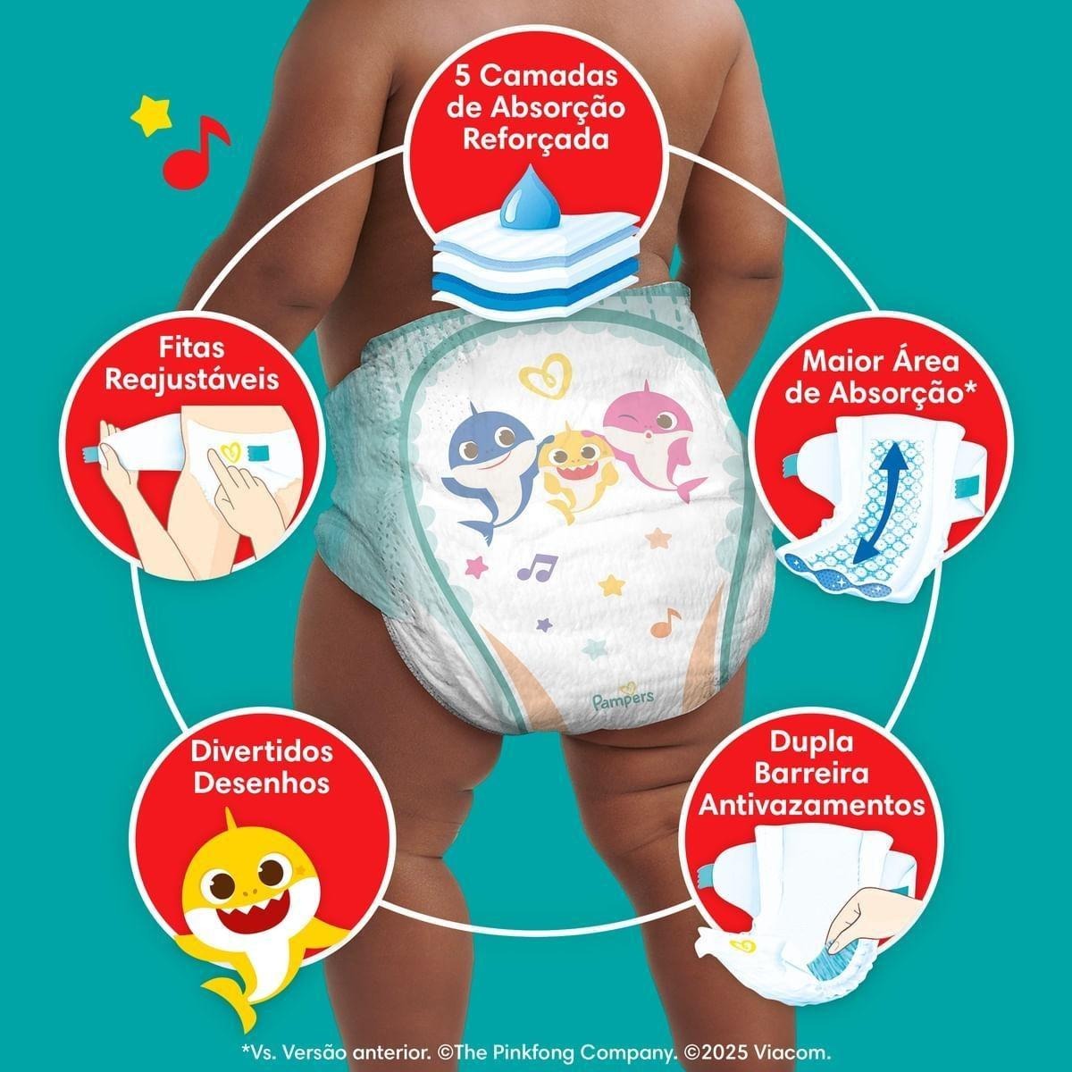 Fralda Pampers Super Sequinha G 80 Unidades — imagem 2 | Farmácia Resyla