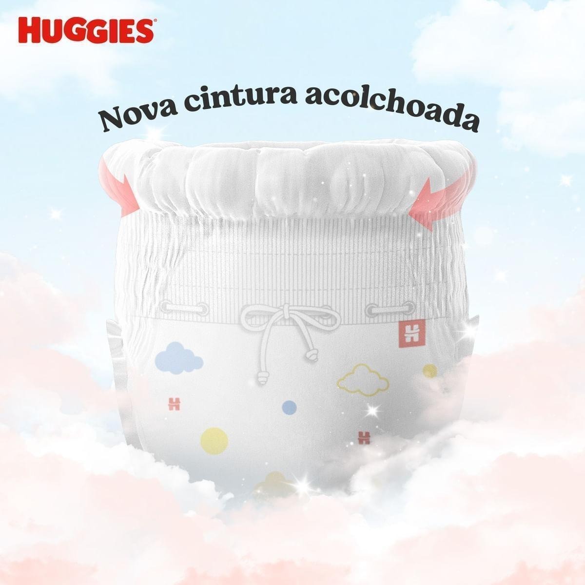 Fralda Pants Huggies Proteção Acolchoada XXG 72 Unidades — imagem 3 | Farmácia Resyla