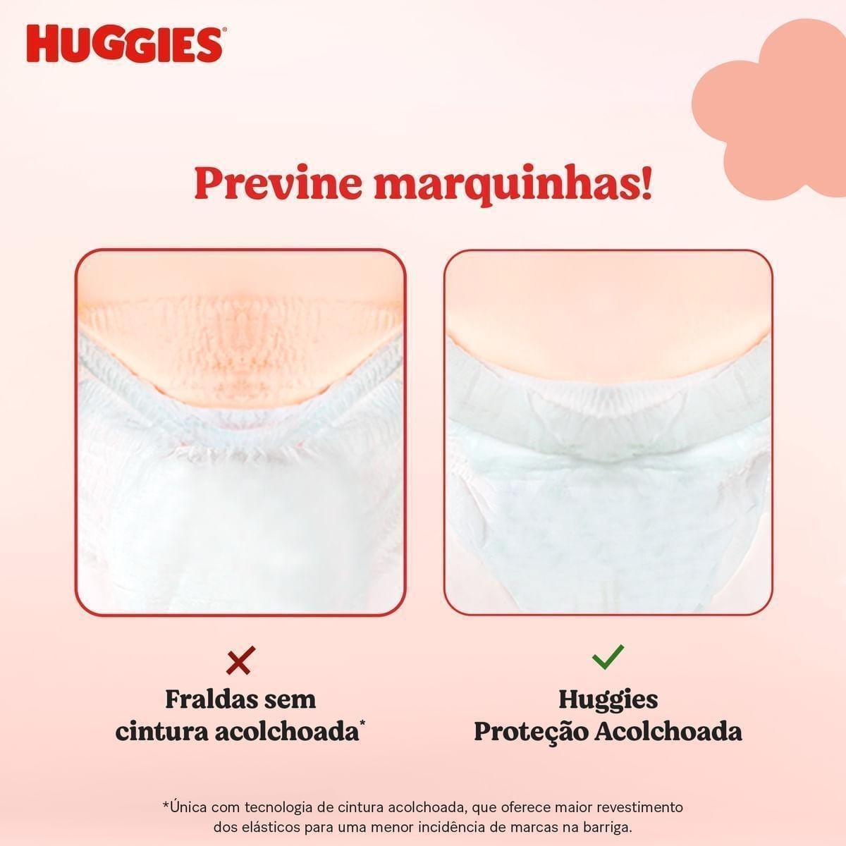 Fralda Pants Huggies Proteção Acolchoada XXG 72 Unidades — imagem 4 | Farmácia Resyla