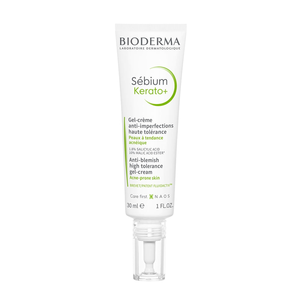 Gel Creme Facial Bioderma Sébium Kerato+ Antiacne e Antimarcas 30ml — Bioderma | Farmácia Resyla