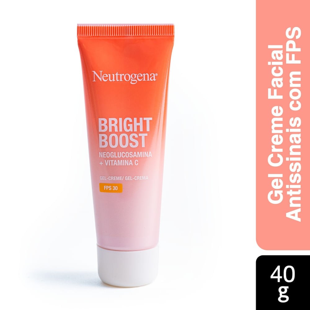 Gel Creme Facial Neutrogena Bright Boost Antissinais FPS 30 40g — imagem 2 | Farmácia Resyla