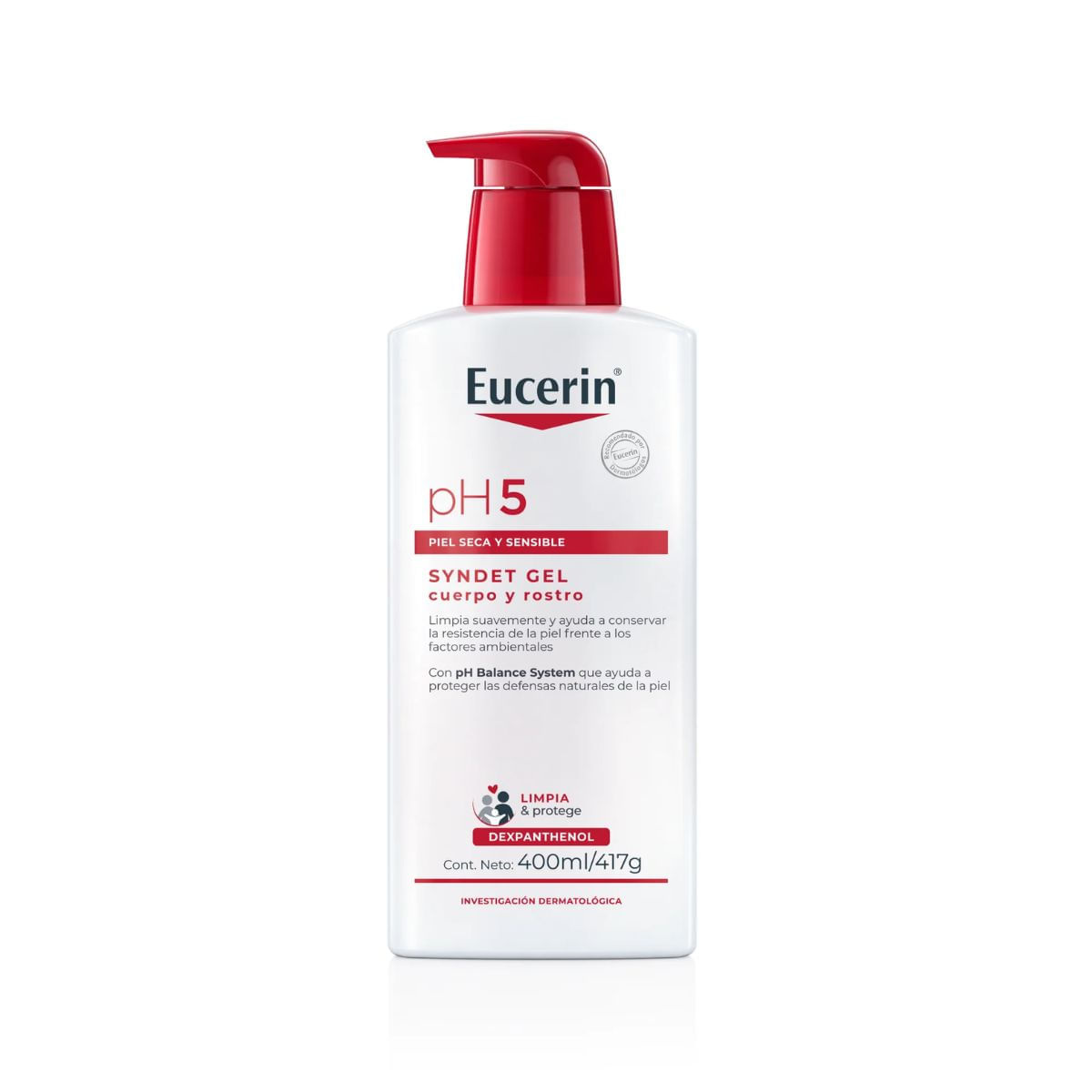 Gel De Limpeza Eucerin Syndet Gel Corpo E Rosto Ph5 400ml — Nivea | Farmácia Resyla