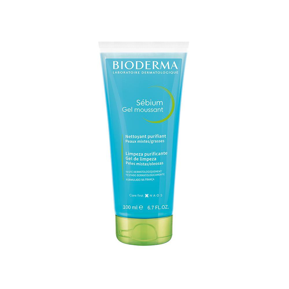 Gel de Limpeza Facial Bioderma Sébium Gel Moussant Antioleosidade 100ml — Bioderma | Farmácia Resyla