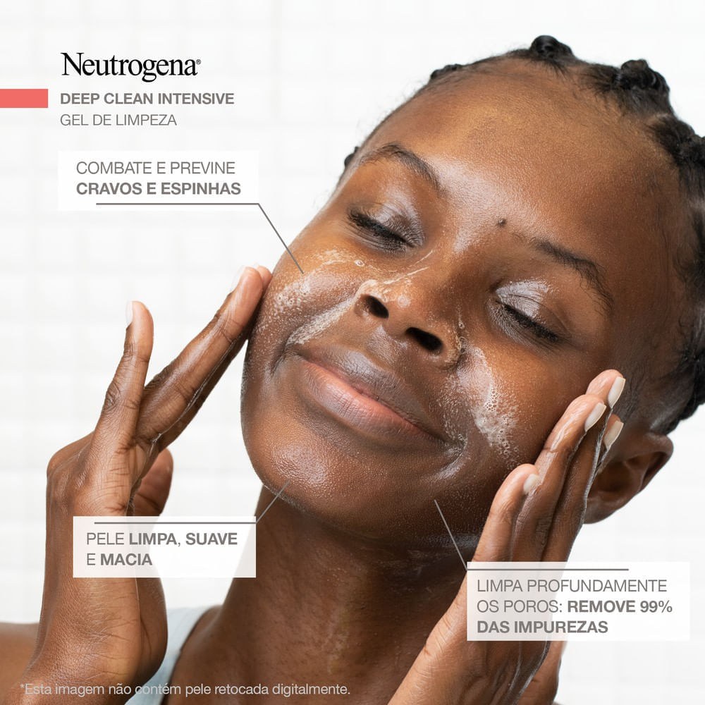 Gel de Limpeza Facial Neutrogena Deep Clean Grapefruit 60g — imagem 3 | Farmácia Resyla