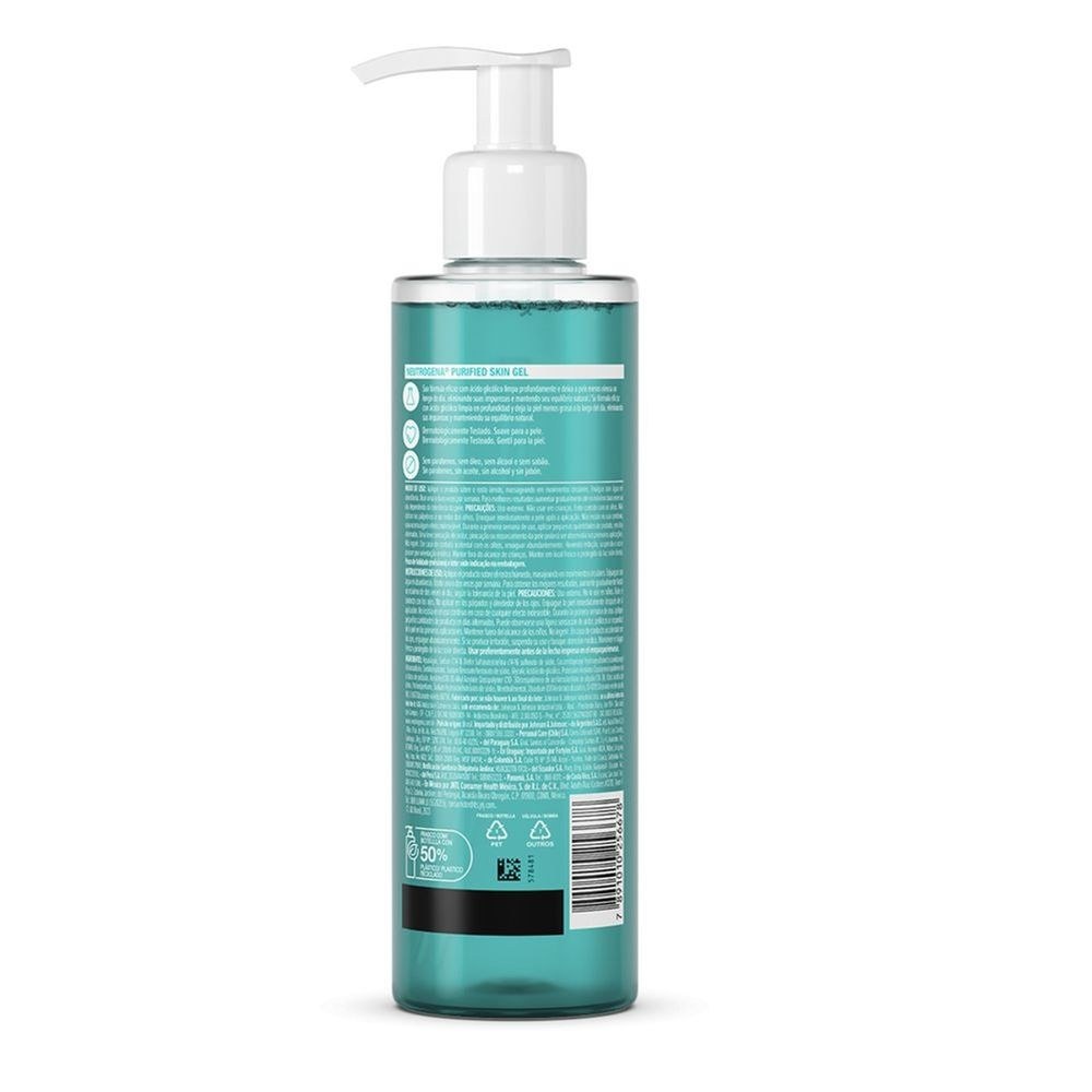 Gel de Limpeza Facial Neutrogena Purified Skin 300g — imagem 2 | Farmácia Resyla
