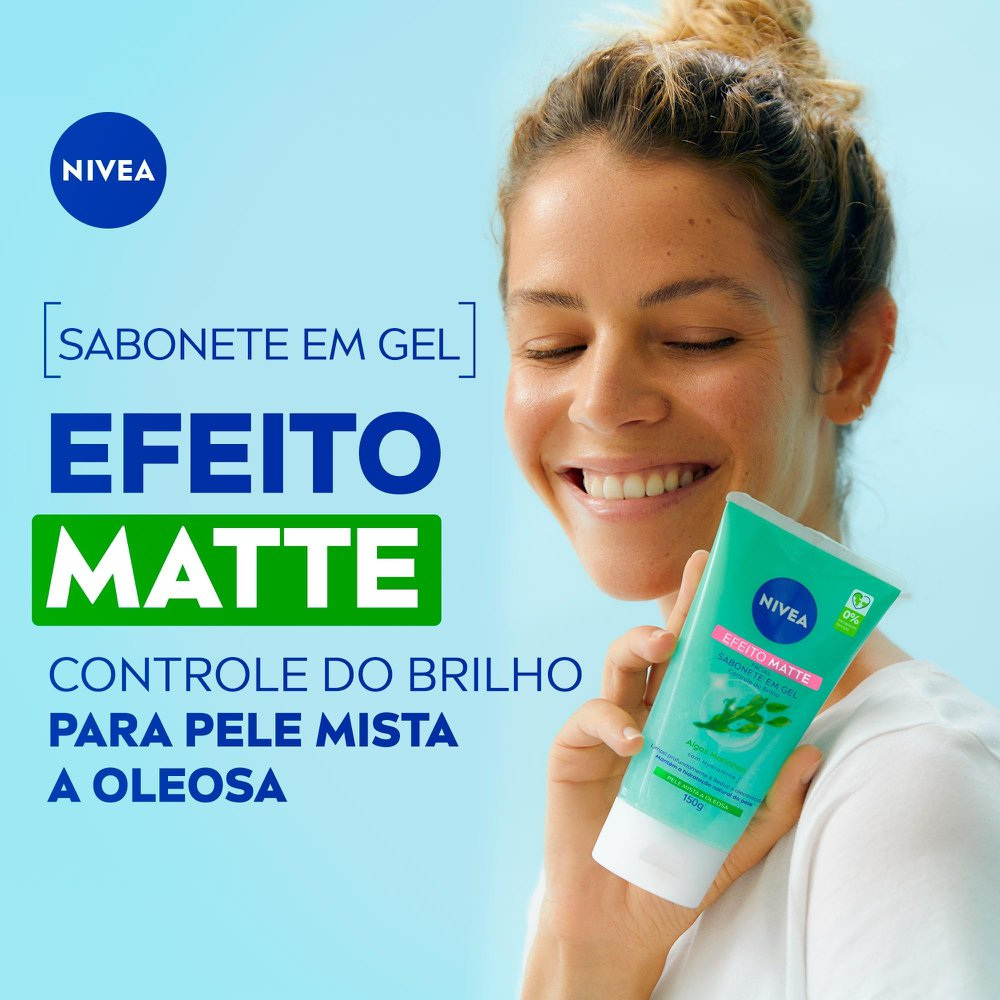 Gel de Limpeza Facial Nivea Visage Pele Oleosa 150ml — imagem 3 | Farmácia Resyla