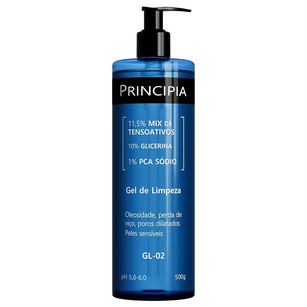 Gel De Limpeza Facial Principia Skincare Gl-02 500ml — Principia | Farmácia Resyla