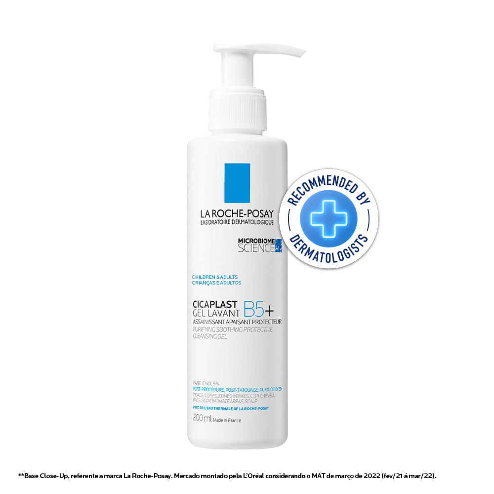 Gel De Limpeza La Roche-Posay Cicaplast B5+ 200ml — imagem 2 | Farmácia Resyla