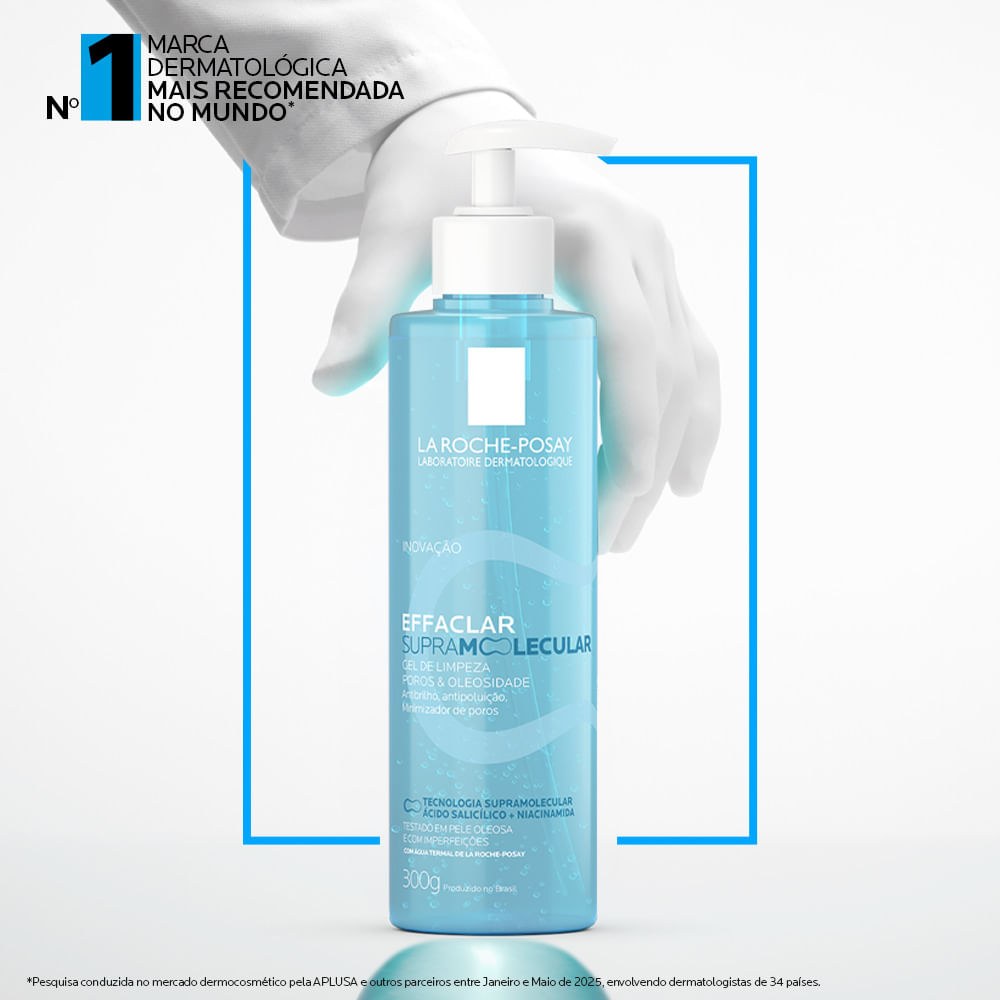 Gel De Limpeza La Roche-Posay Effaclar Supramolecular 300g — imagem 4 | Farmácia Resyla