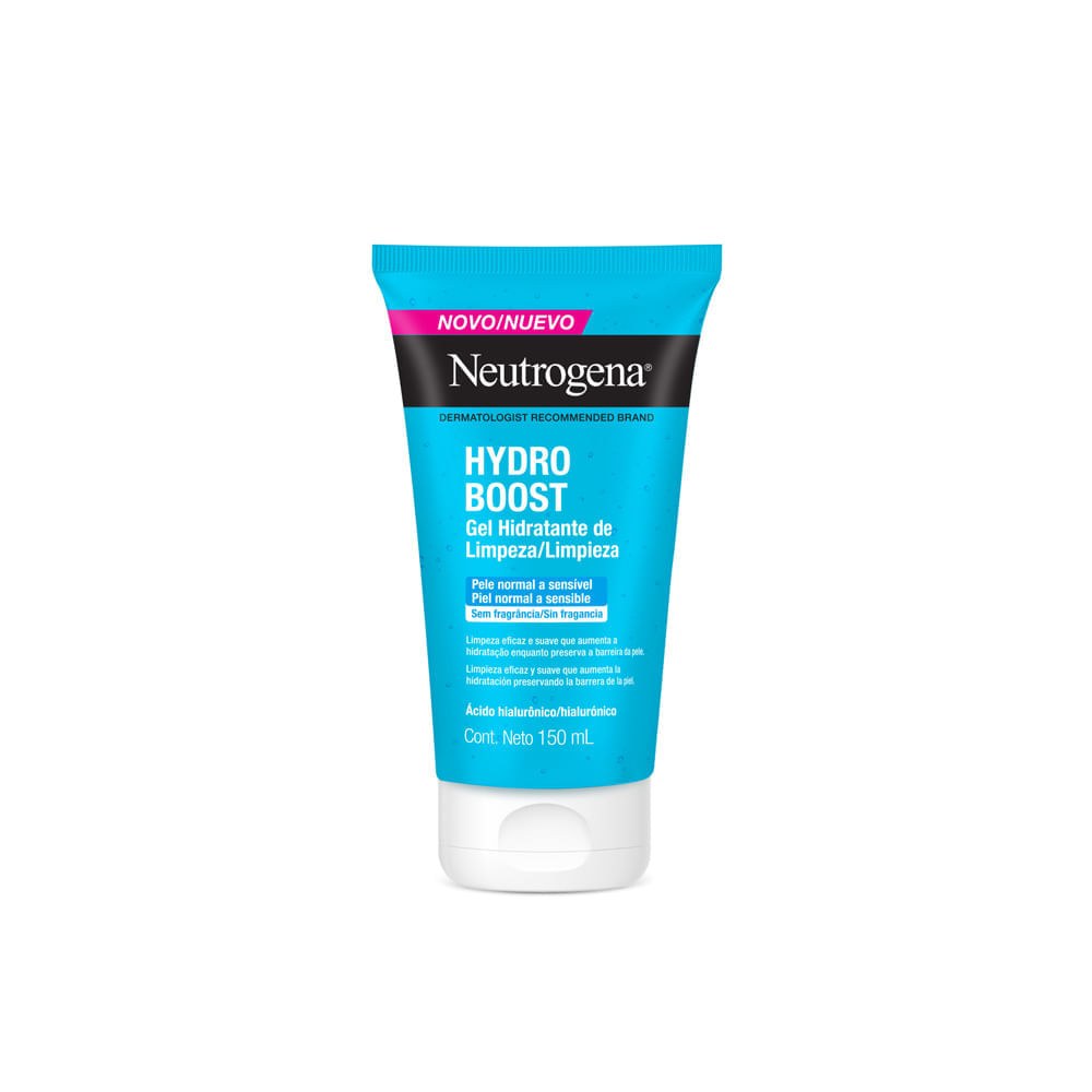 Gel de Limpeza Neutrogena Hydro Boost Pele Normal a Sensível 150ml — imagem 2 | Farmácia Resyla