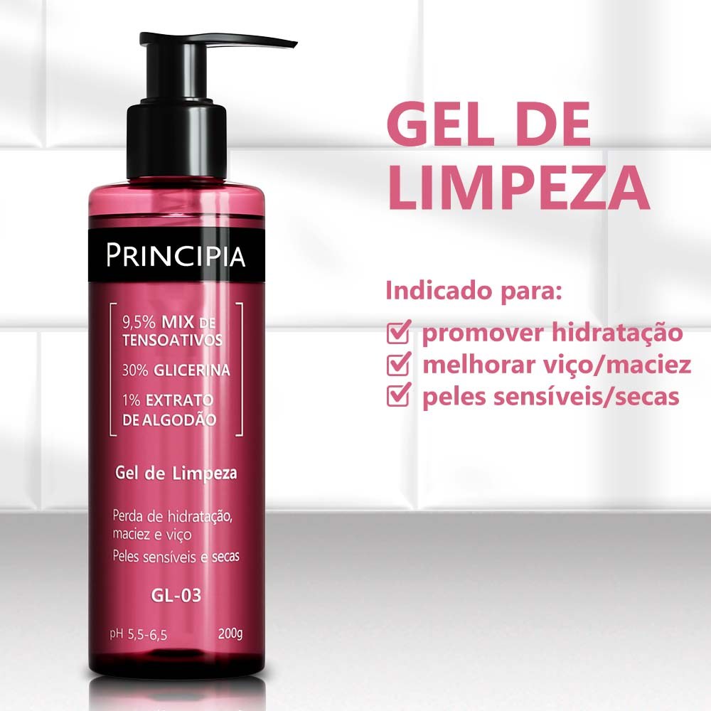 Gel De Limpeza Principia peles Sensiveis E Secas Gl-03 200ml — imagem 3 | Farmácia Resyla