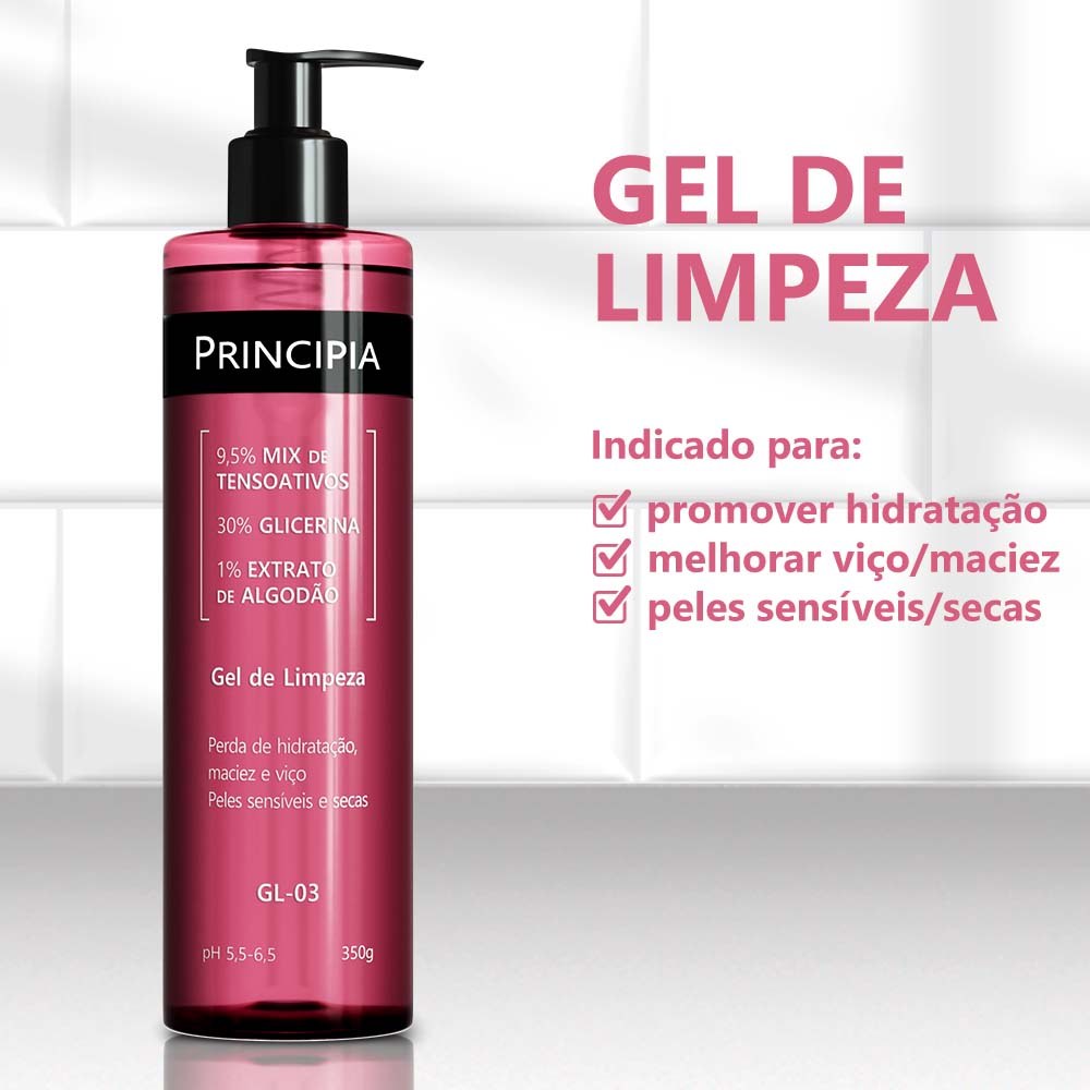 Gel De Limpeza Principia Peles Sensiveis E Secas Gl-03 350ml — imagem 2 | Farmácia Resyla