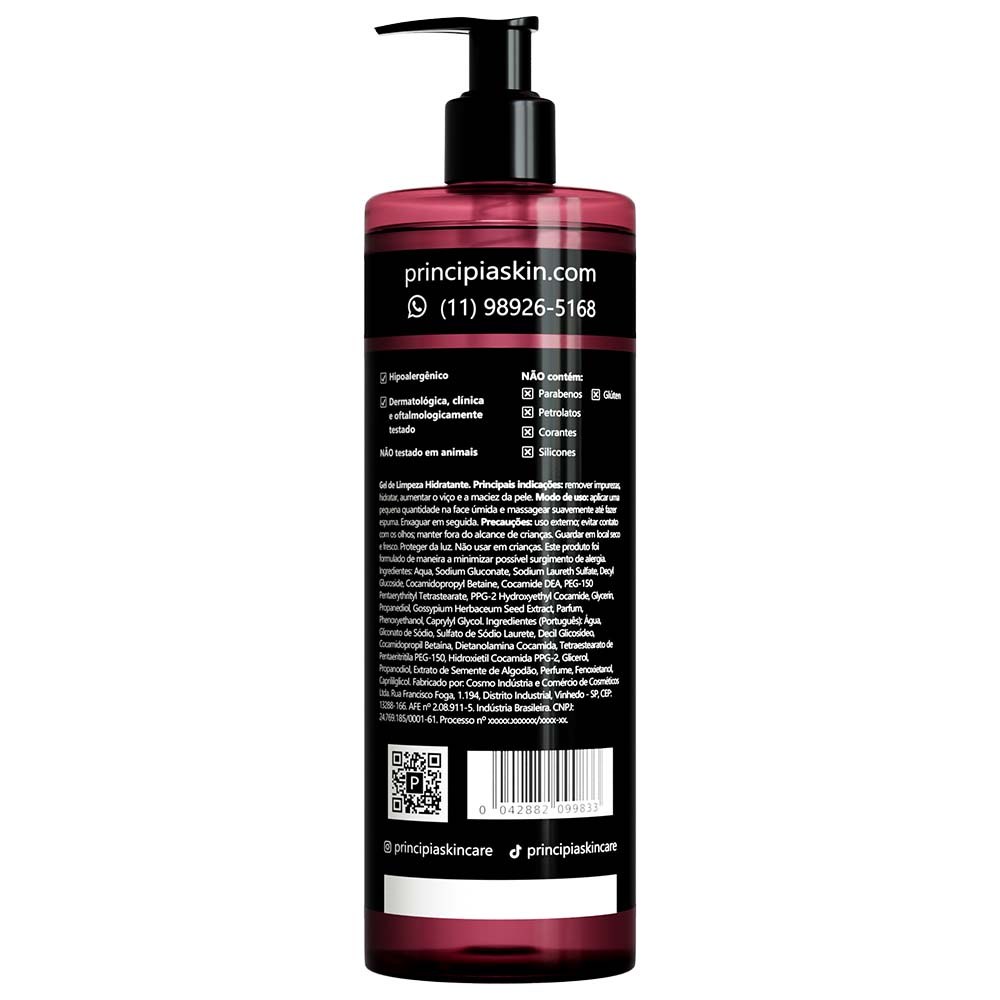 Gel De Limpeza Principia Peles Sensiveis E Secas gl-03 500ml — imagem 2 | Farmácia Resyla