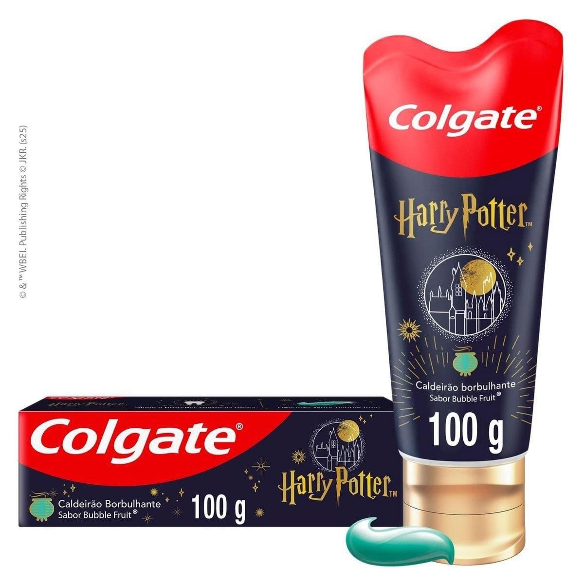 Gel Dental Infantil Colgate Com Flúor Sabor Bubble Fruit Harry Potter 100g — Colgate | Farmácia Resyla