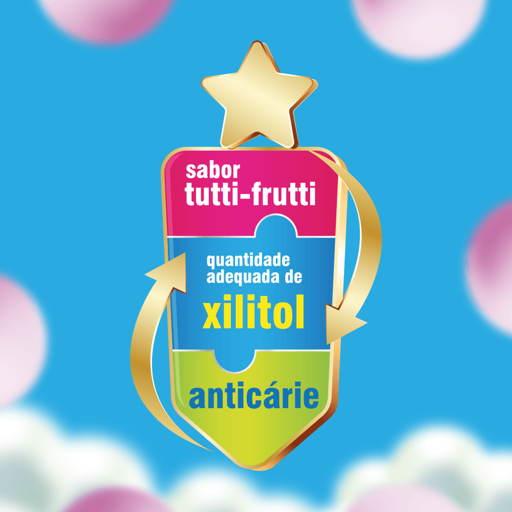 Gel Dental Infantil Malvatrikids Baby Anticáries Sem Flúor Xilitol Sabor Tutti Frutti 70g — imagem 3 | Farmácia Resyla