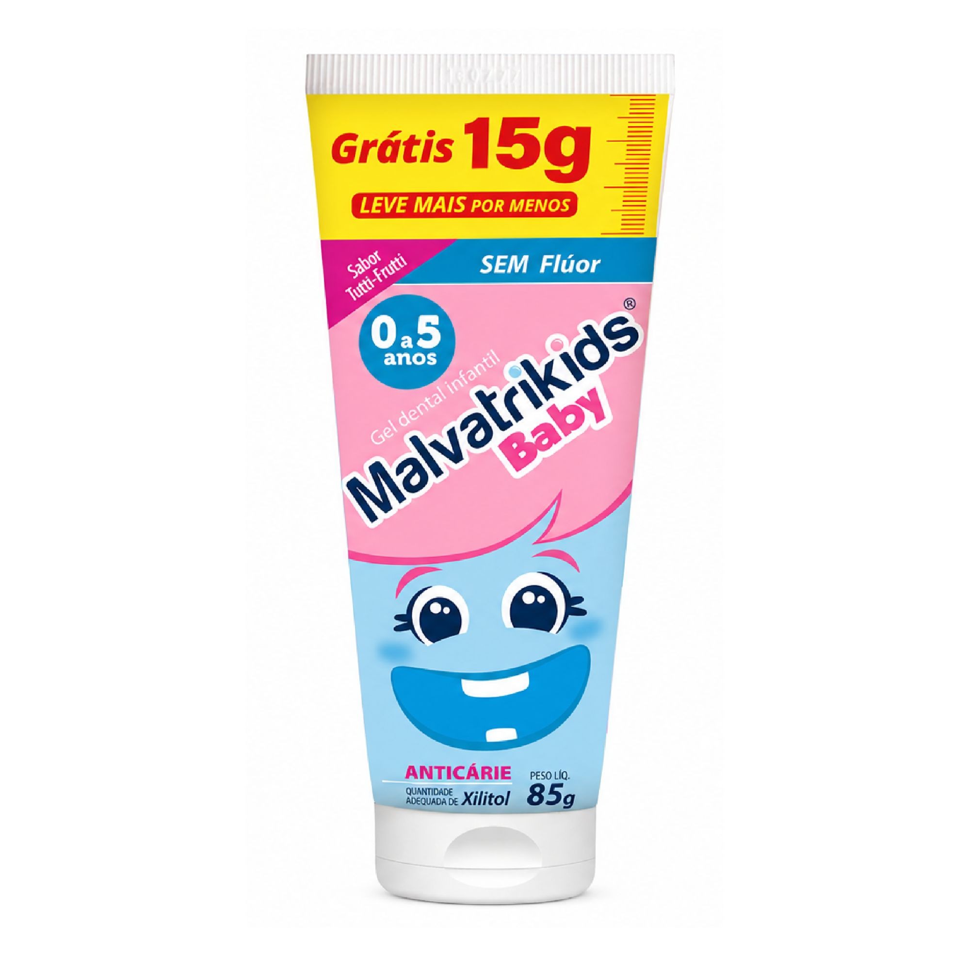 Gel Dental Malvatrikids Baby Tutti Frutti 85g — Malvatrikids | Farmácia Resyla