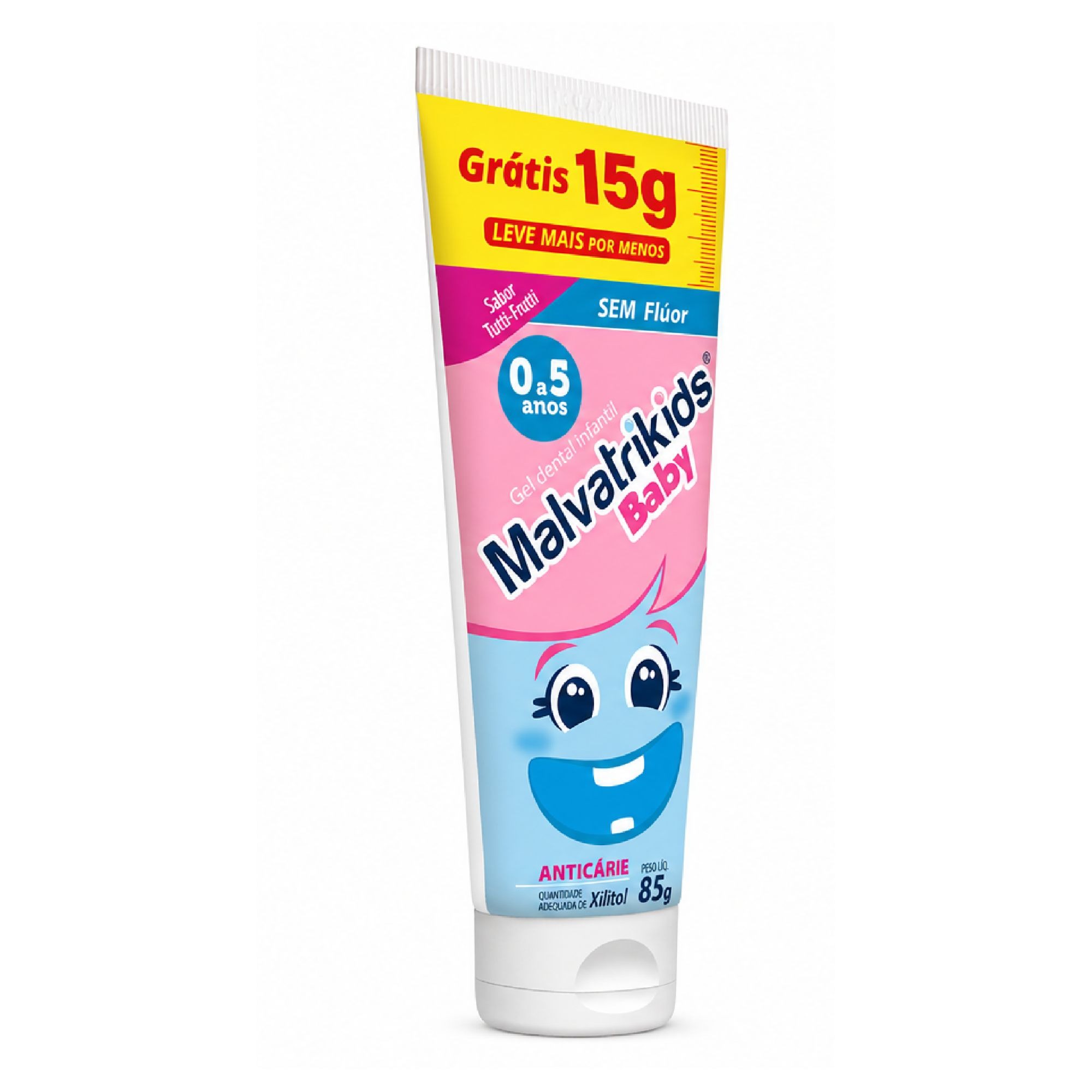 Gel Dental Malvatrikids Baby Tutti Frutti 85g — imagem 2 | Farmácia Resyla