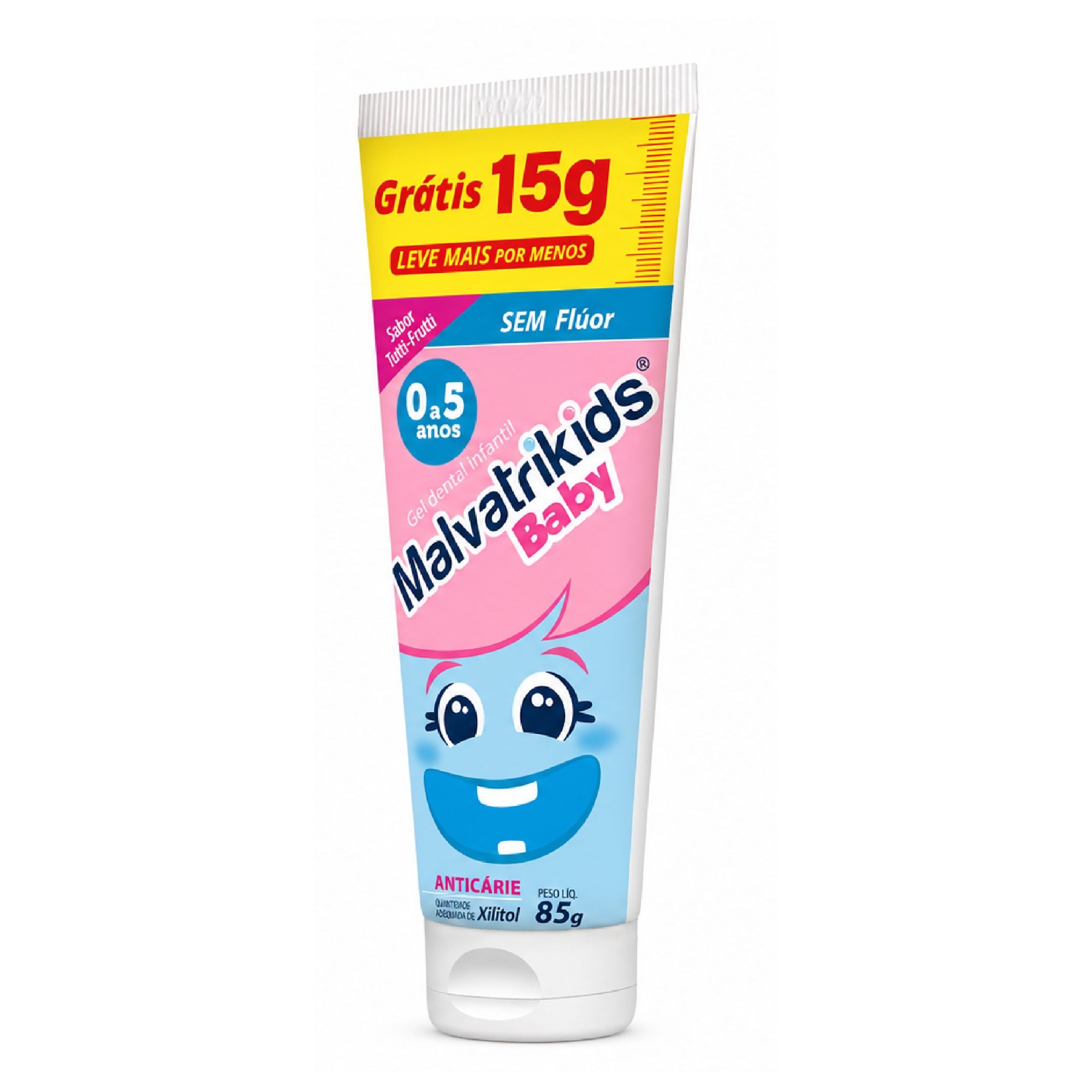 Gel Dental Malvatrikids Baby Tutti Frutti 85g — imagem 3 | Farmácia Resyla