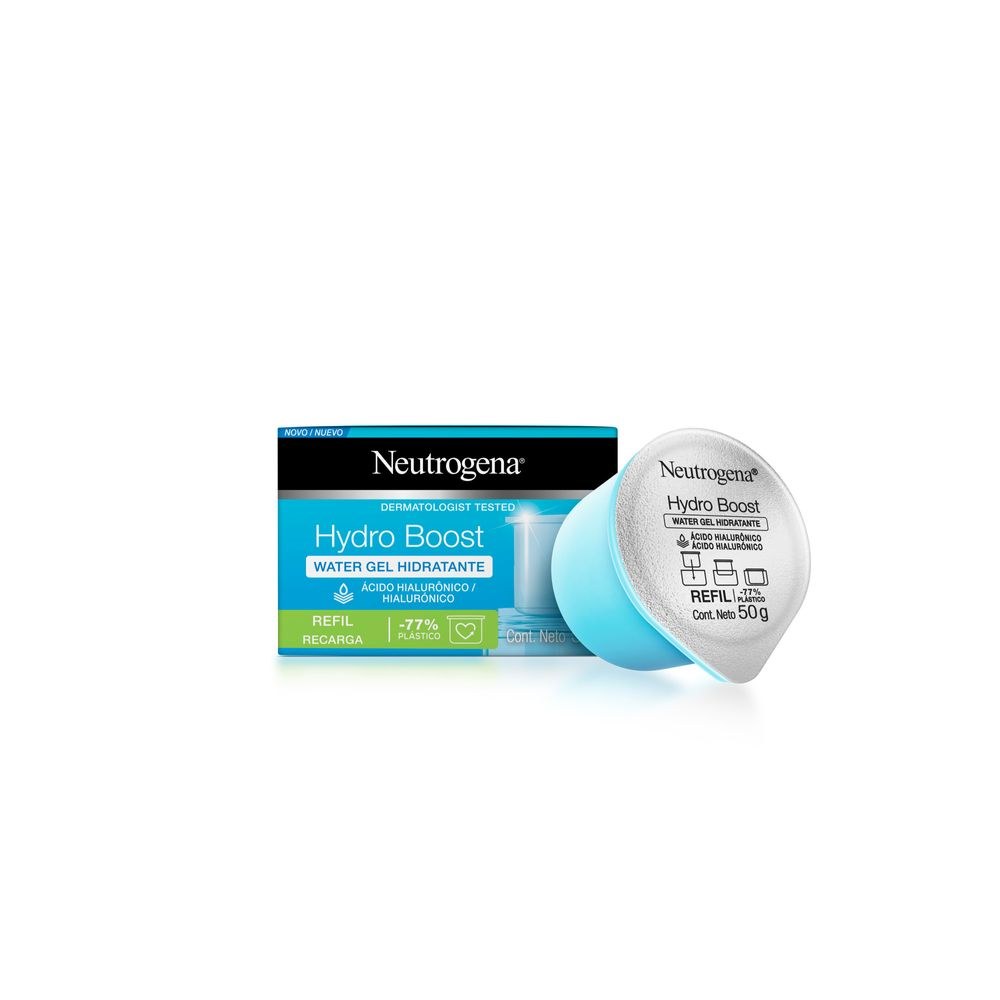Gel Hidratante Facial Neutrogena Hydro Boost Water Gel Refil 50g — imagem 3 | Farmácia Resyla