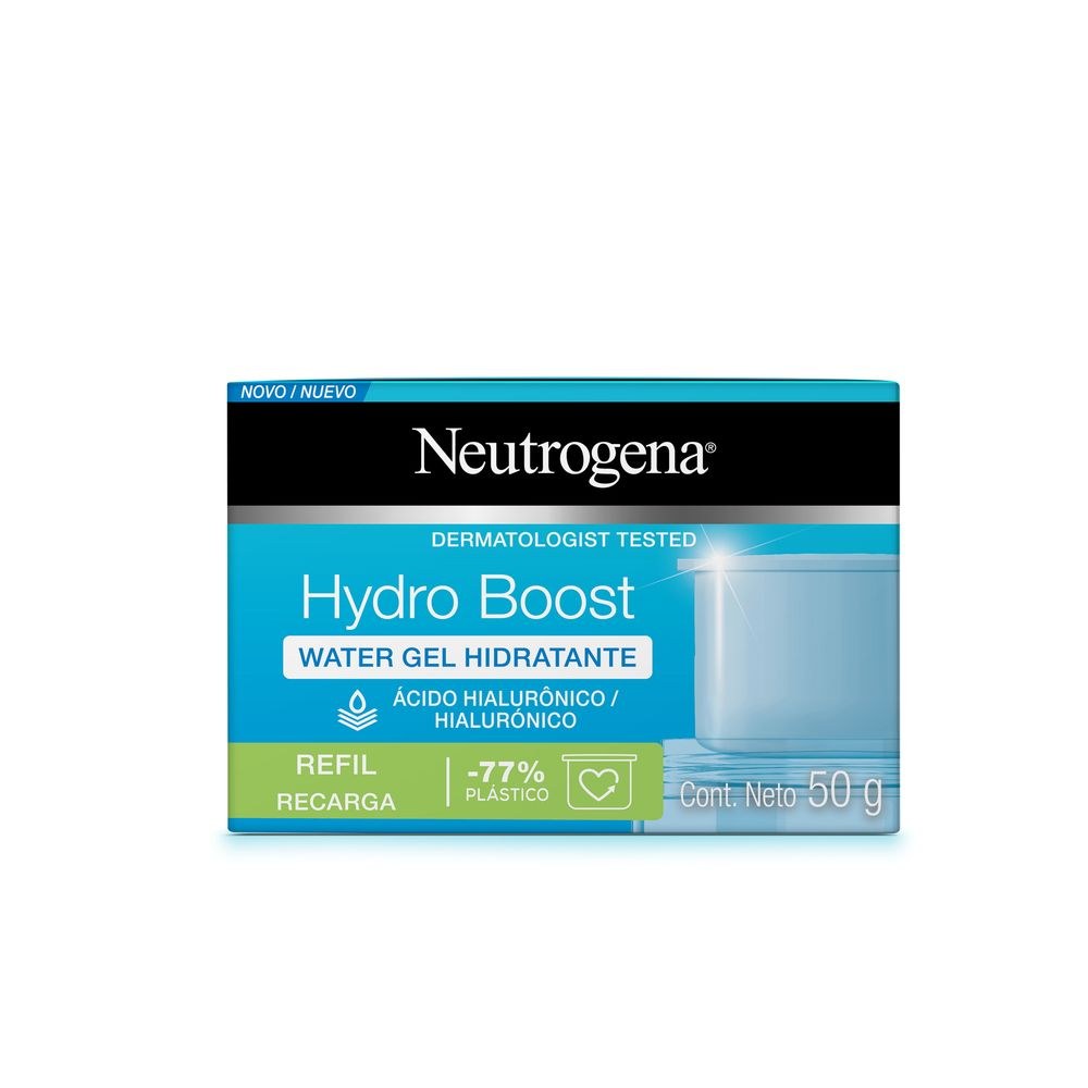 Gel Hidratante Facial Neutrogena Hydro Boost Water Gel Refil 50g — imagem 4 | Farmácia Resyla