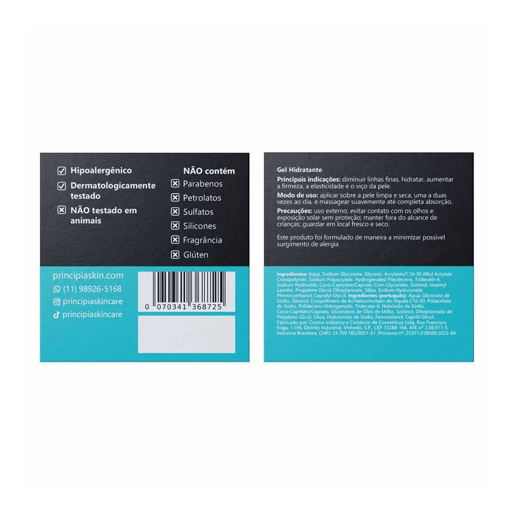 Gel Hidratante Principia Skincare Gh-01 50g — imagem 2 | Farmácia Resyla