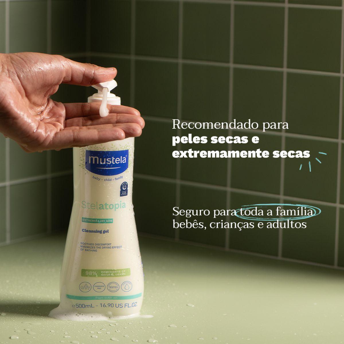Gel Lavante Mustela Stelatopia Bebê Sem Fragrância 500ml — imagem 3 | Farmácia Resyla