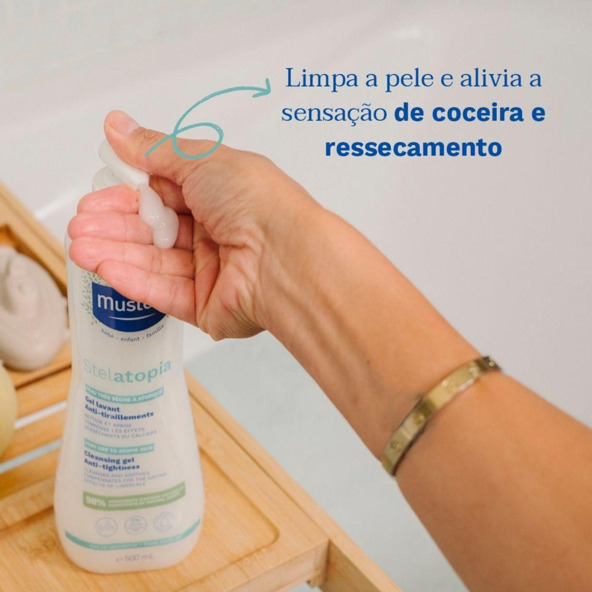 Gel Lavante Mustela Stelatopia Bebê Sem Fragrância 500ml — imagem 4 | Farmácia Resyla