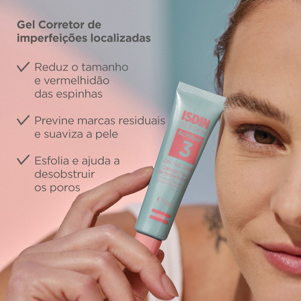 Gel Secativo ISDIN Acniben On The Spot 13,8g — imagem 3 | Farmácia Resyla