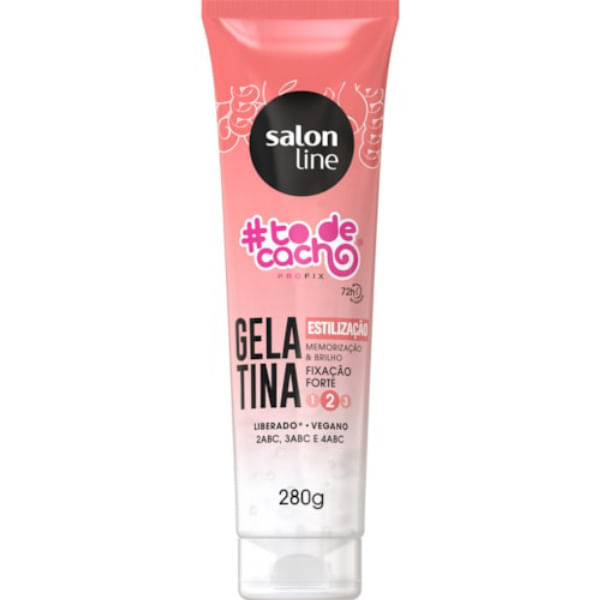 Gelatina Capilar Salon Line Todecacho 280g Fixação Forte — Salon Line | Farmácia Resyla