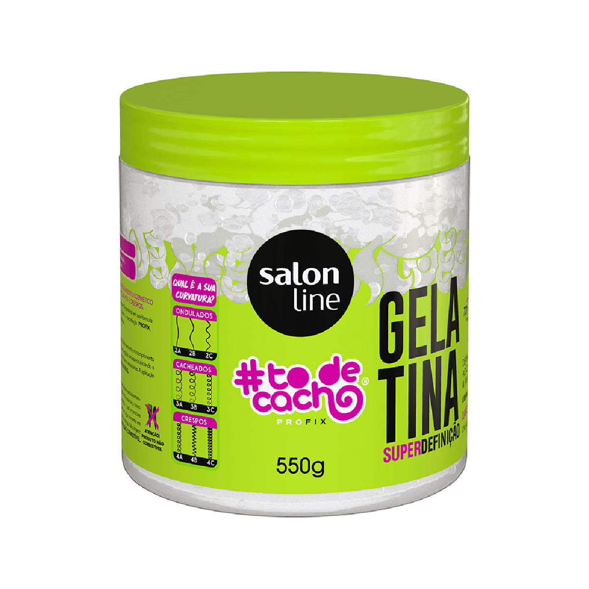 Gelatina Capilar Salon Line #todecacho Super Definição 550g — Salon Line | Farmácia Resyla