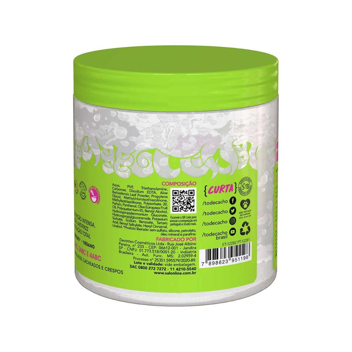 Gelatina Capilar Salon Line #todecacho Super Definição 550g — imagem 2 | Farmácia Resyla