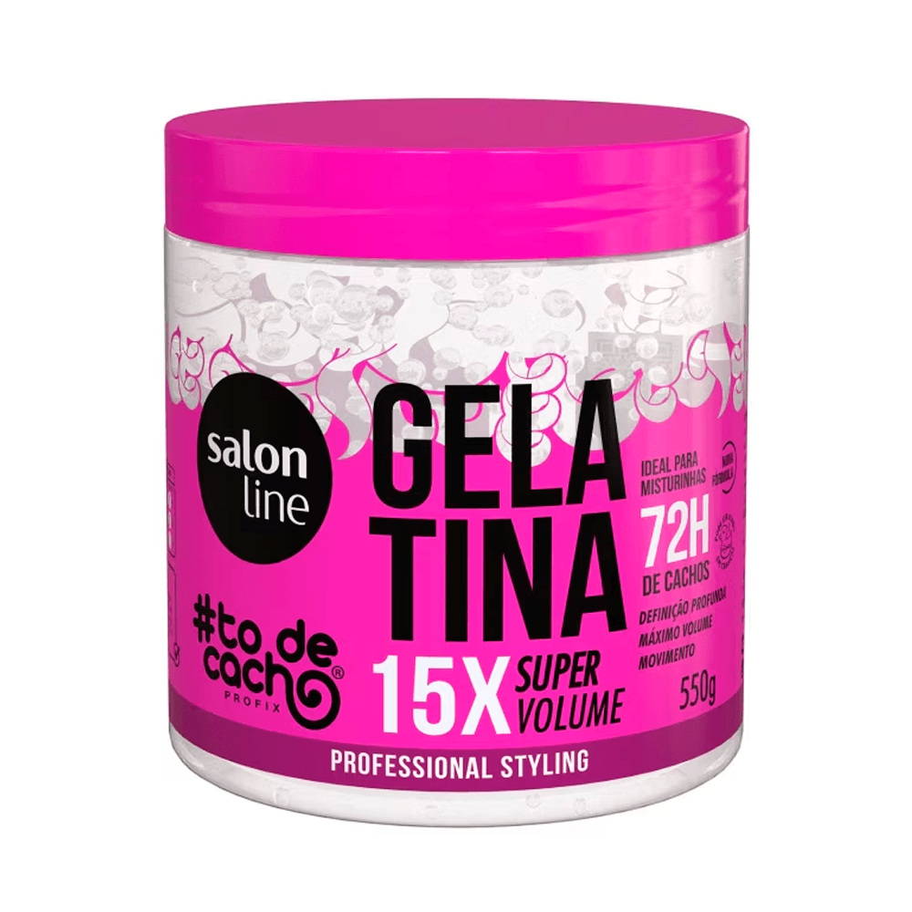 Gelatina Capilar Salon Line #todecacho Vai Ter Volume Sim 550g — Salon Line | Farmácia Resyla