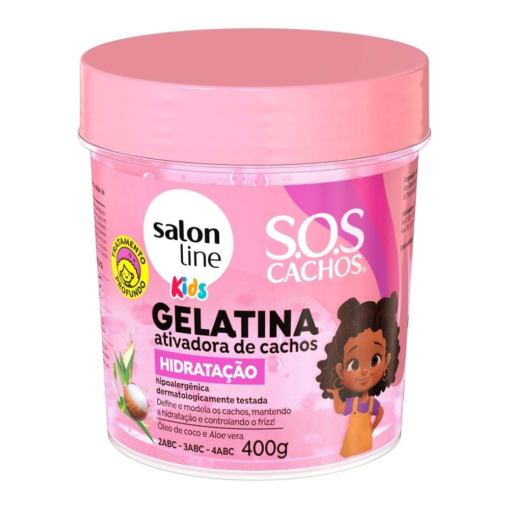 Gelatina Salon Line Sos Hidratação Kids 400g — Salon Line | Farmácia Resyla
