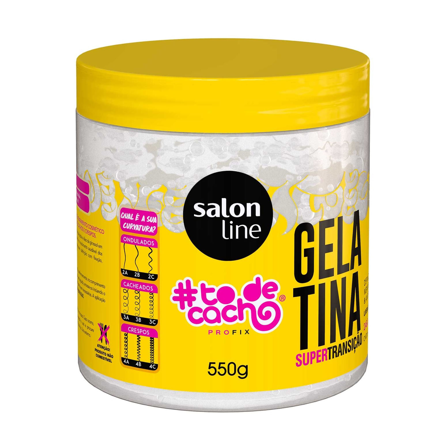 Gelatina Salon Line #todecachos 550g Transição Capilar — Salon Line | Farmácia Resyla