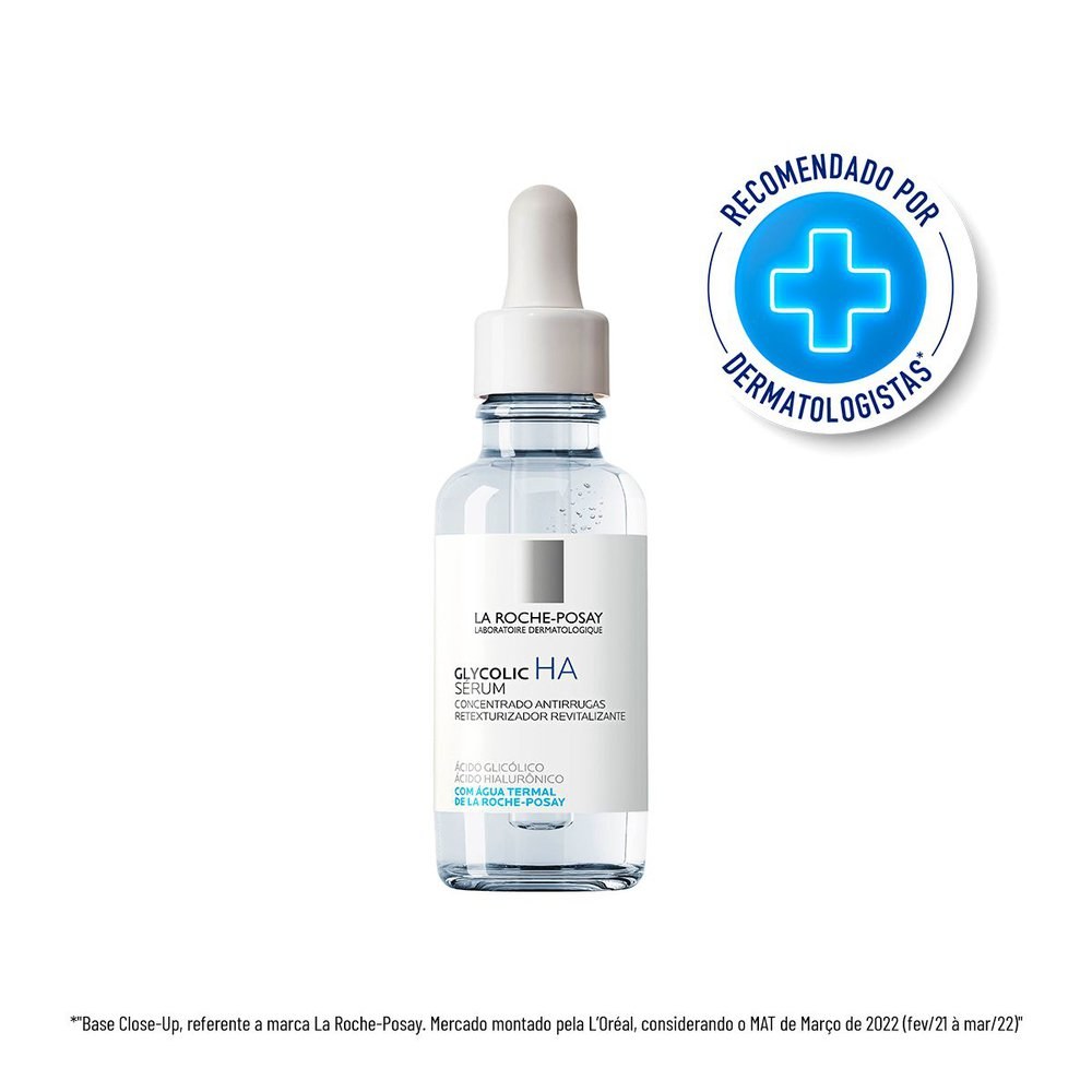 Glycolic Ha Sérum La Roche-Posay 30ml — La Roche-Posay | Farmácia Resyla