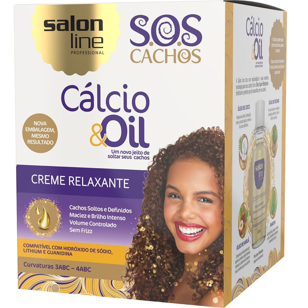 Guanidina Salon Line Cálcio & Oil — Salon Line | Farmácia Resyla