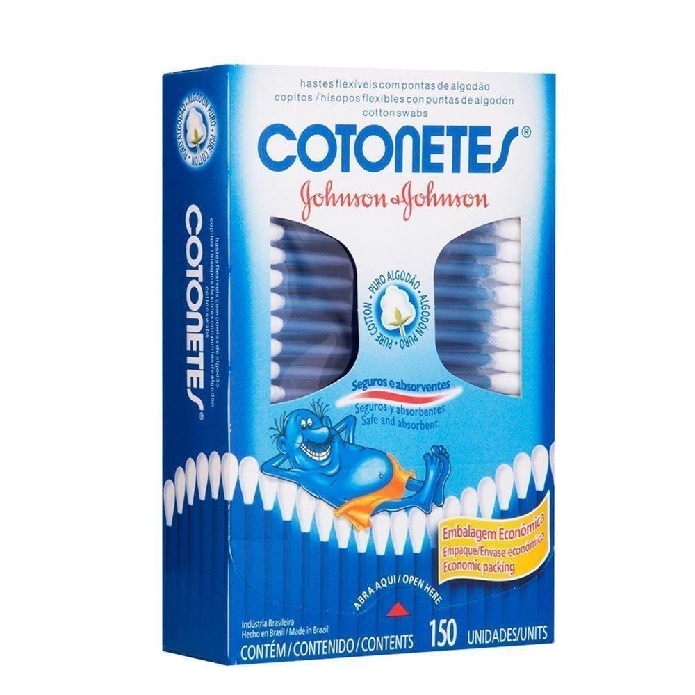 Hastes Flexíveis Cotonetes Johnson & Johnson 150 Unidades — imagem 2 | Farmácia Resyla