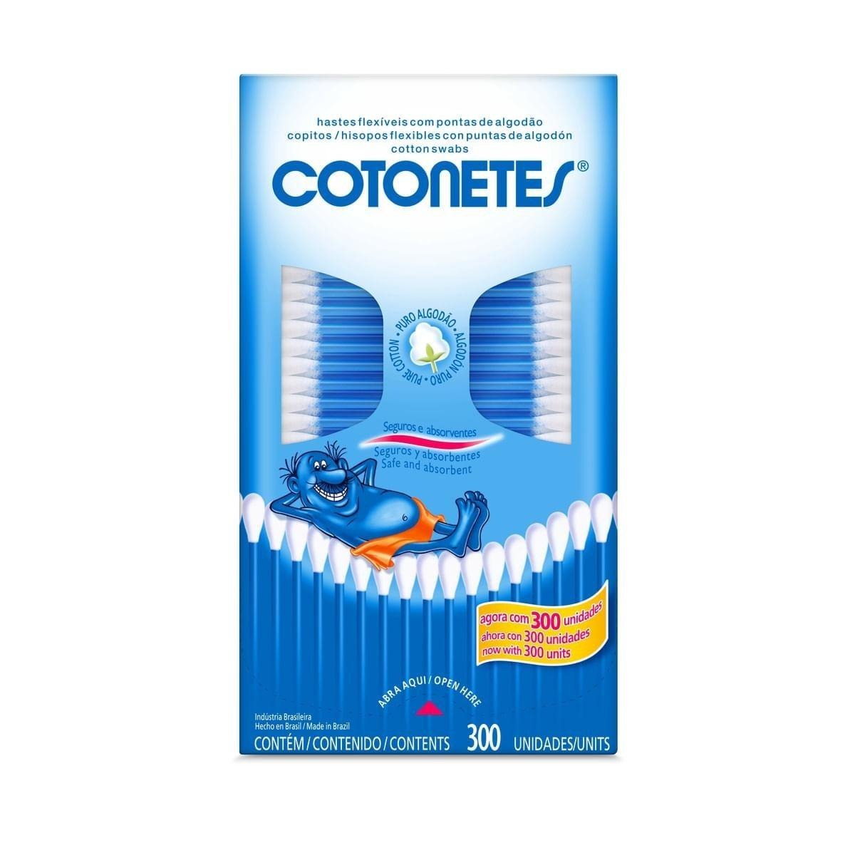 Hastes Flexíveis Cotonetes Johnson & Johnson 300 Unidades — Johnson & Johnson | Farmácia Resyla