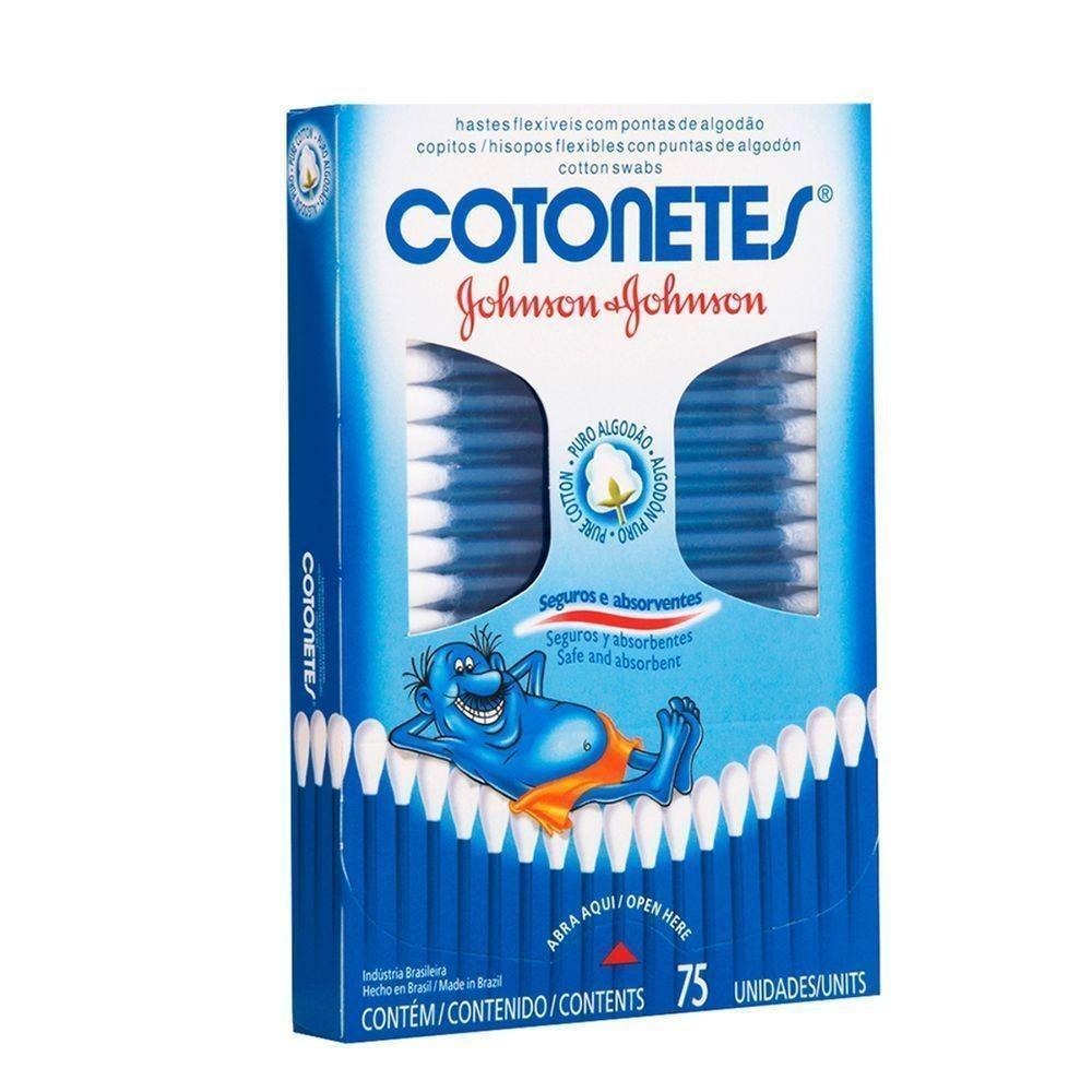 Hastes Flexíveis Cotonetes Johnson & Johnson 75 Unidades — imagem 2 | Farmácia Resyla