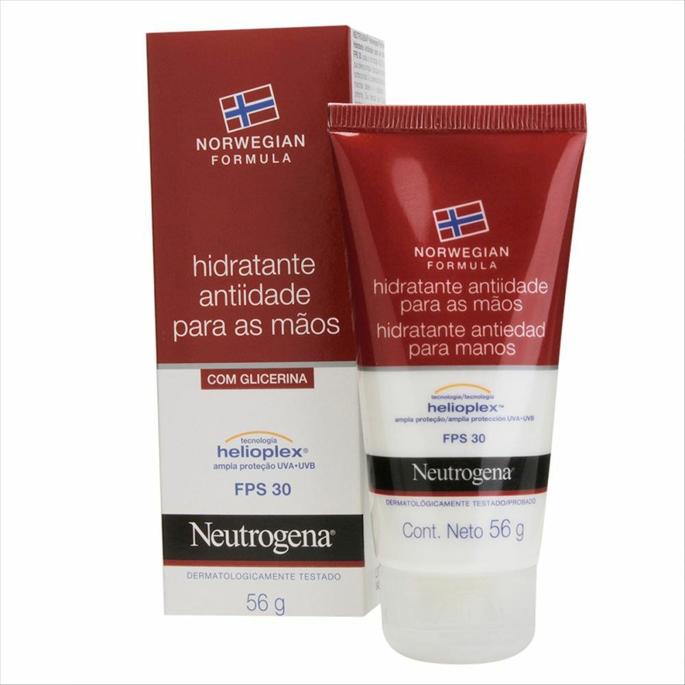 Hidratante anti-Idade Para mãos Neutrogena norwegian formula fps 30 56g — imagem 4 | Farmácia Resyla