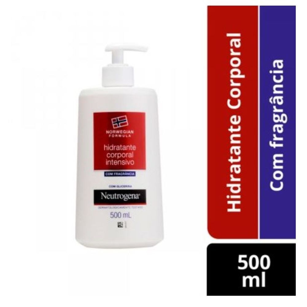 Hidratante Corporal Intensivo Norwegian Neutrogena Com Fragrância 500ml — Neutrogena | Farmácia Resyla