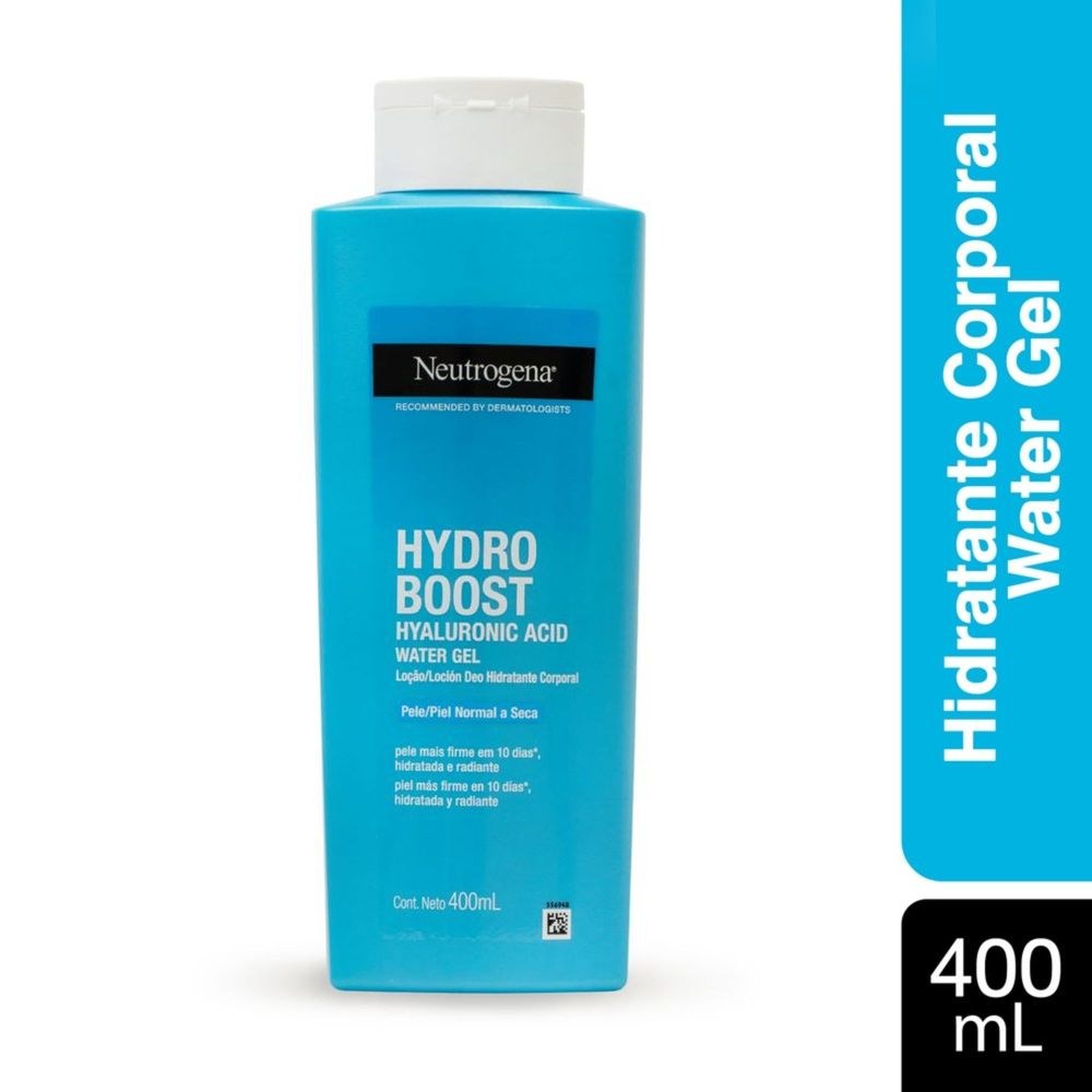 Hidratante Corporal Neutrogena Hydro Boost Water Gel com Ácido Hialurônico 400ml — Neutrogena | Farmácia Resyla