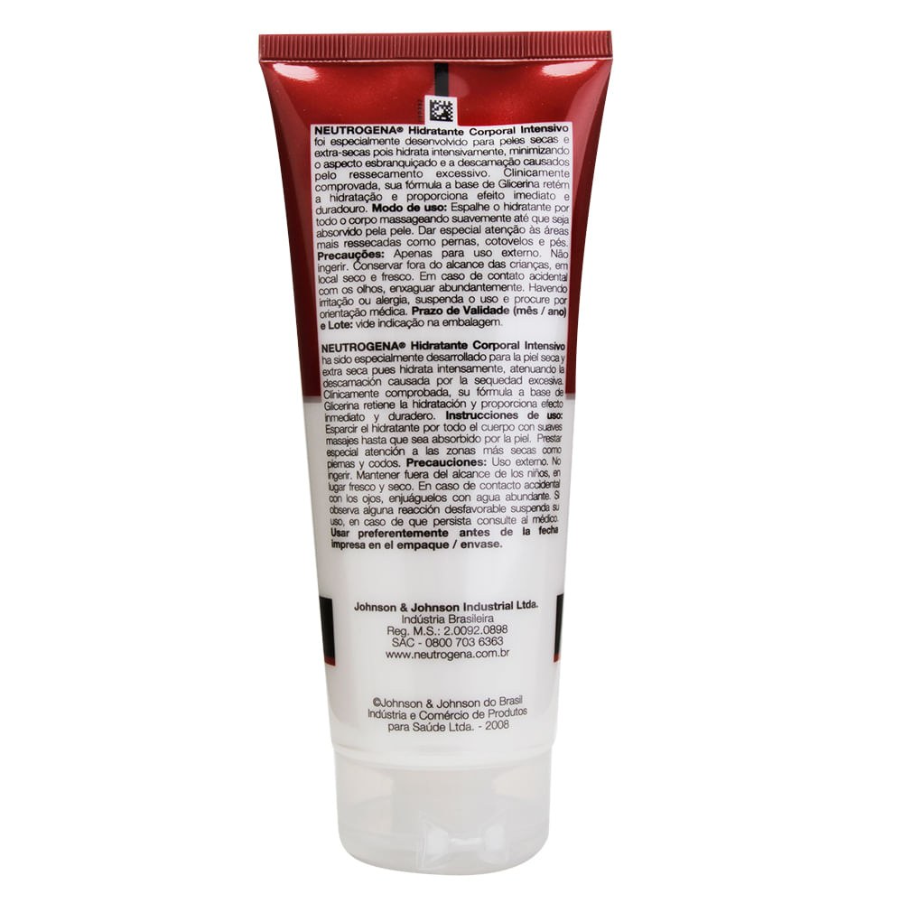 Hidratante corporal Neutrogena norwegian formula intensivo sem fragrância 200ml — imagem 3 | Farmácia Resyla