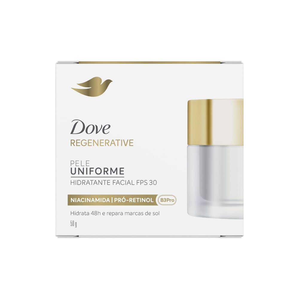 Hidratante Facial Dove Diurno FPS 30 50g — imagem 3 | Farmácia Resyla