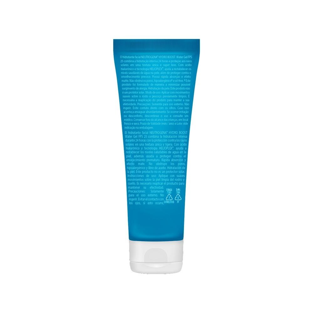 Hidratante Facial Neutrogena Hydro Boost Water Gel FPS 25 40g — imagem 4 | Farmácia Resyla