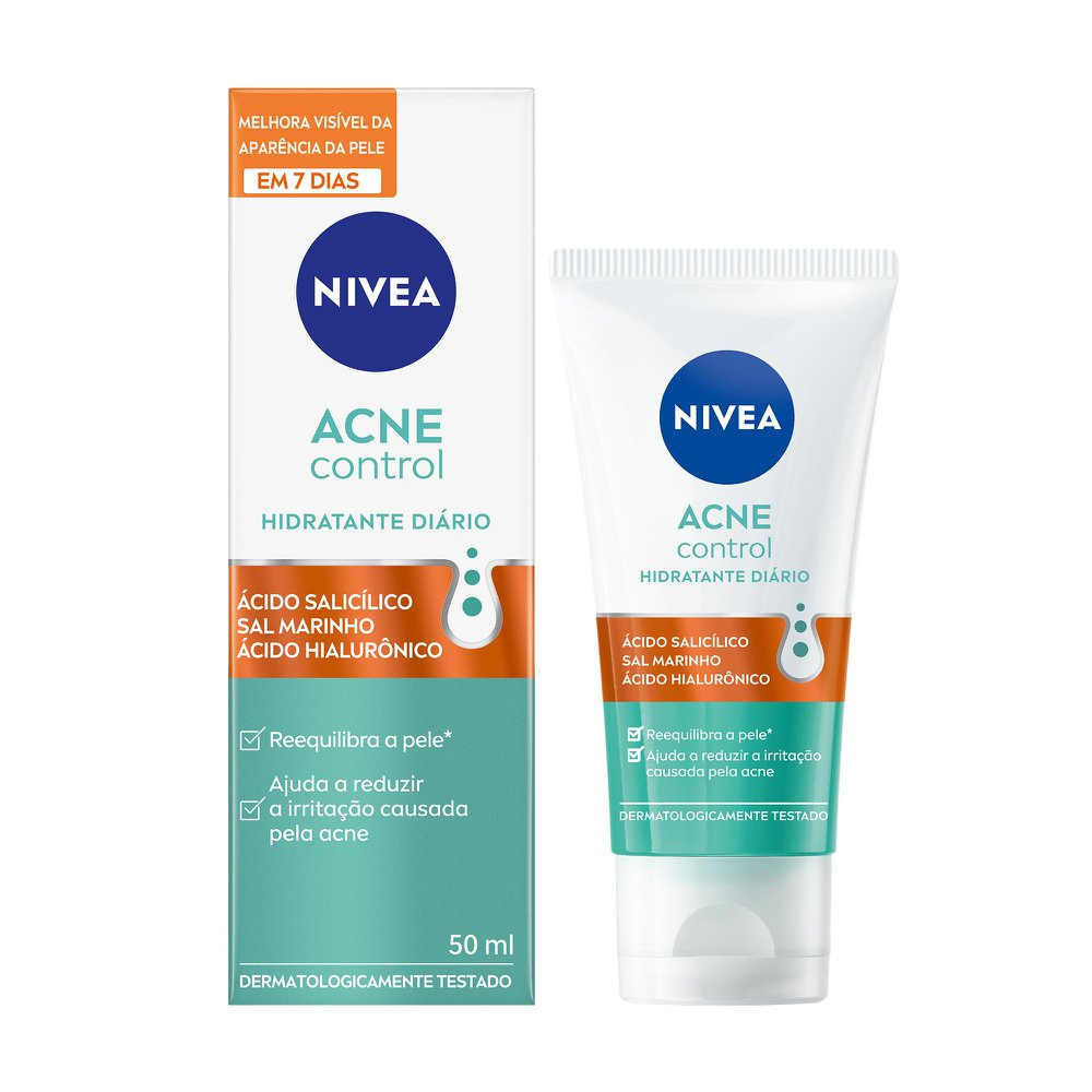 Hidratante Facial Nivea Acne Control Antioleosidade 50ml — Nivea | Farmácia Resyla