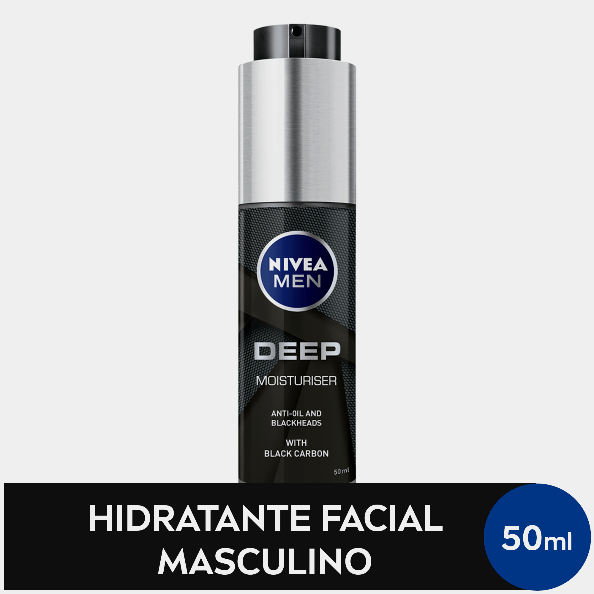 Hidratante Facial Nivea Men Deep Moisturiser 50ml — imagem 2 | Farmácia Resyla