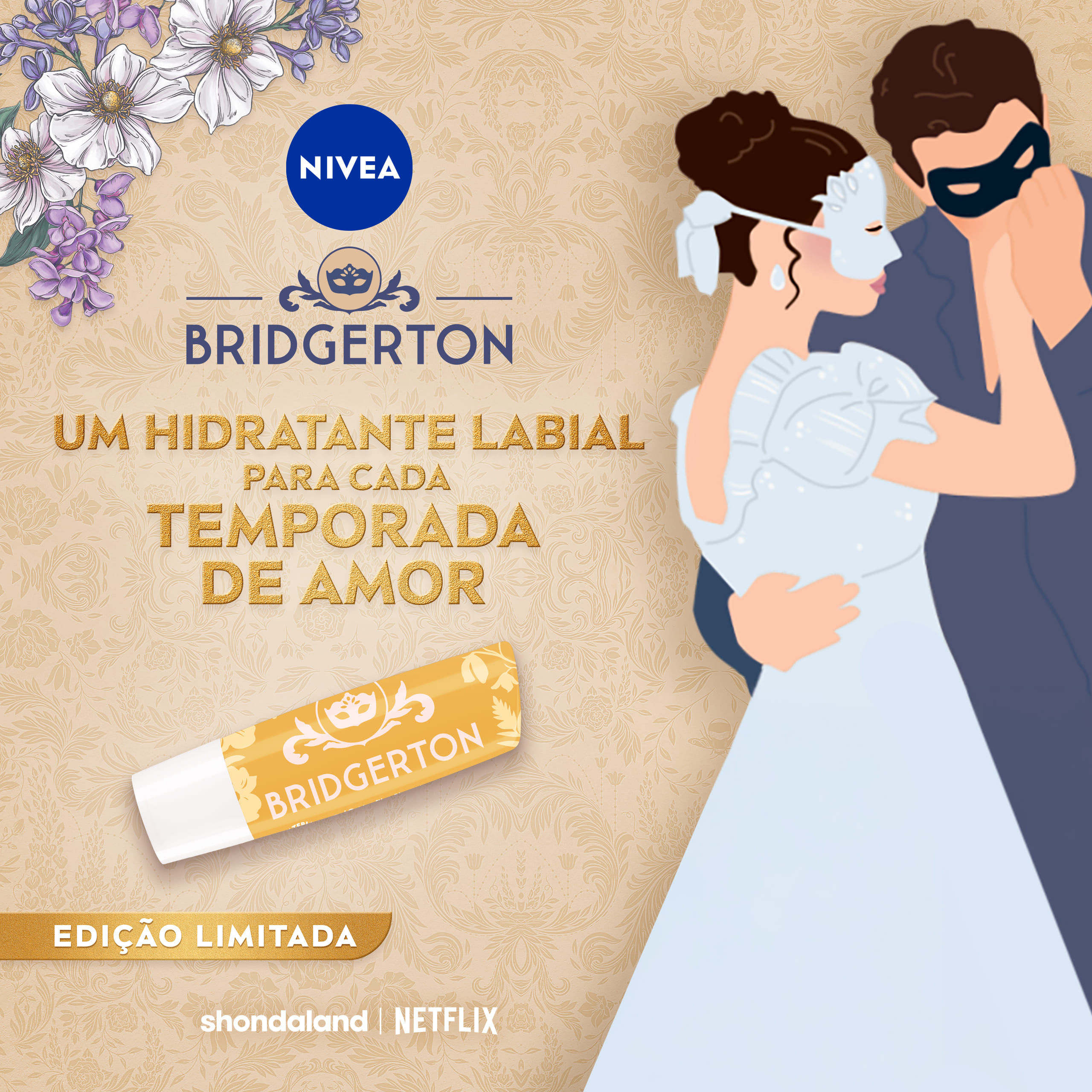 Hidratante Labial Nivea Biscoito De Baunilha Bridgerton 4,8g — imagem 3 | Farmácia Resyla